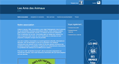 Desktop Screenshot of les-amis-des-animaux.be