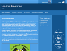 Tablet Screenshot of les-amis-des-animaux.be